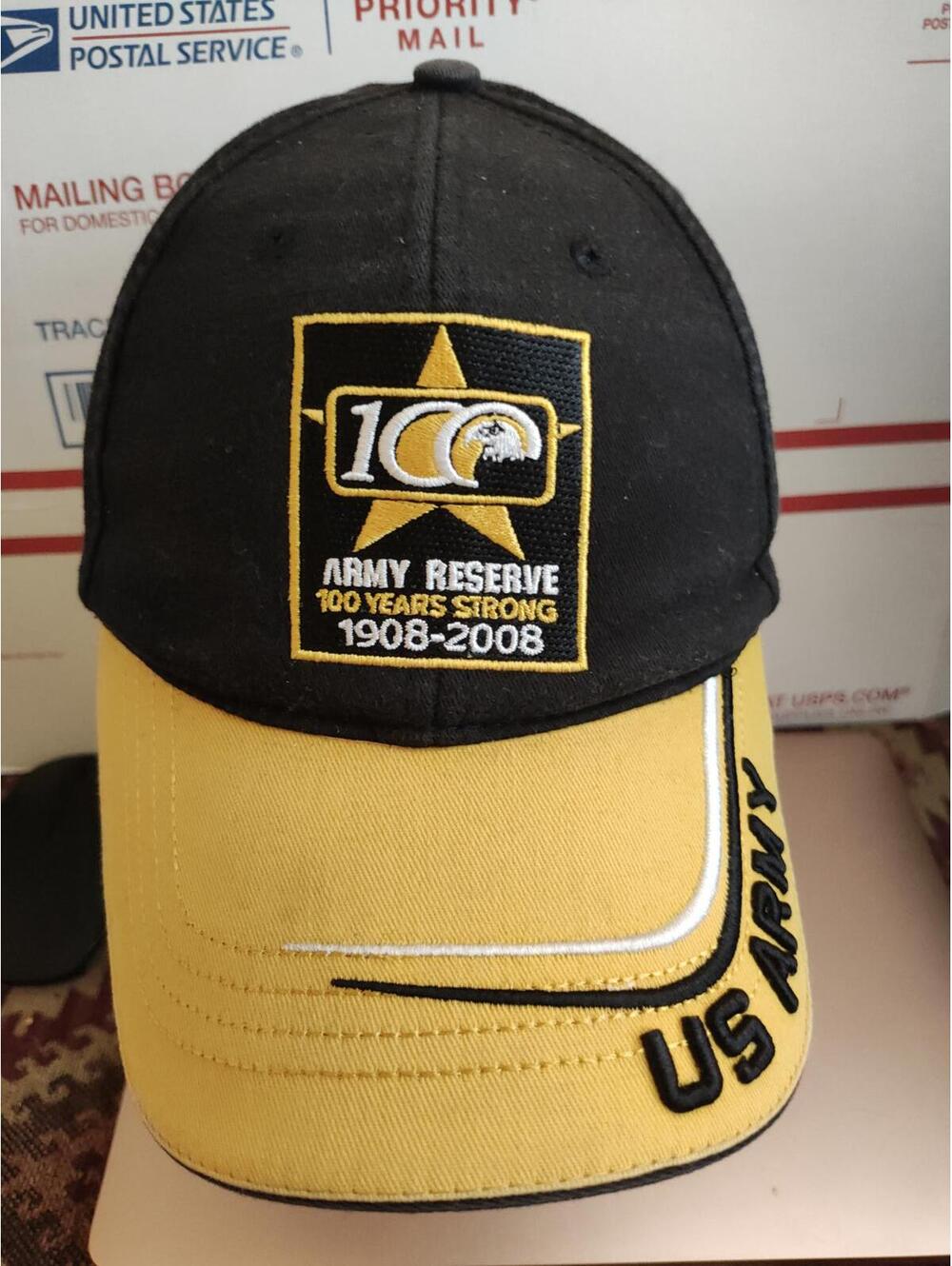 Vintage Army reserve adjustable cap/hat - 100 yrs EUC